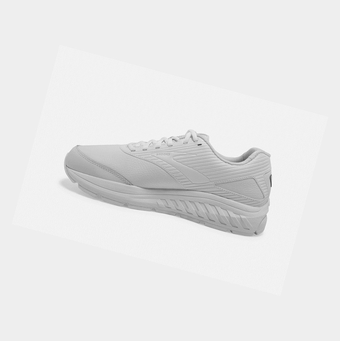 Scarpe da Passeggio Uomo Brooks Addiction Walker 2 Bianche Bianche | OIVTUD-926