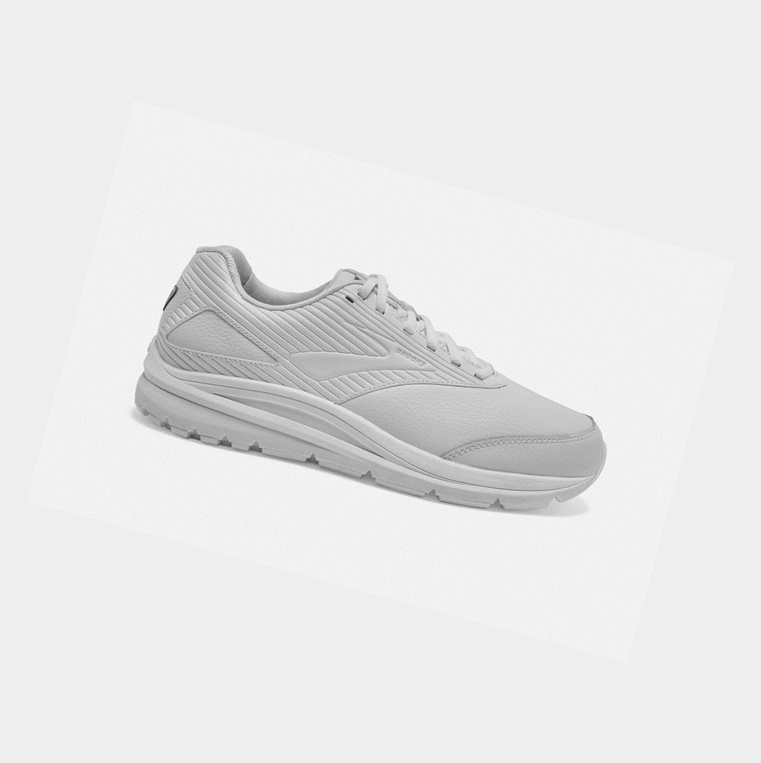 Scarpe da Passeggio Uomo Brooks Addiction Walker 2 Bianche Bianche | OIVTUD-926
