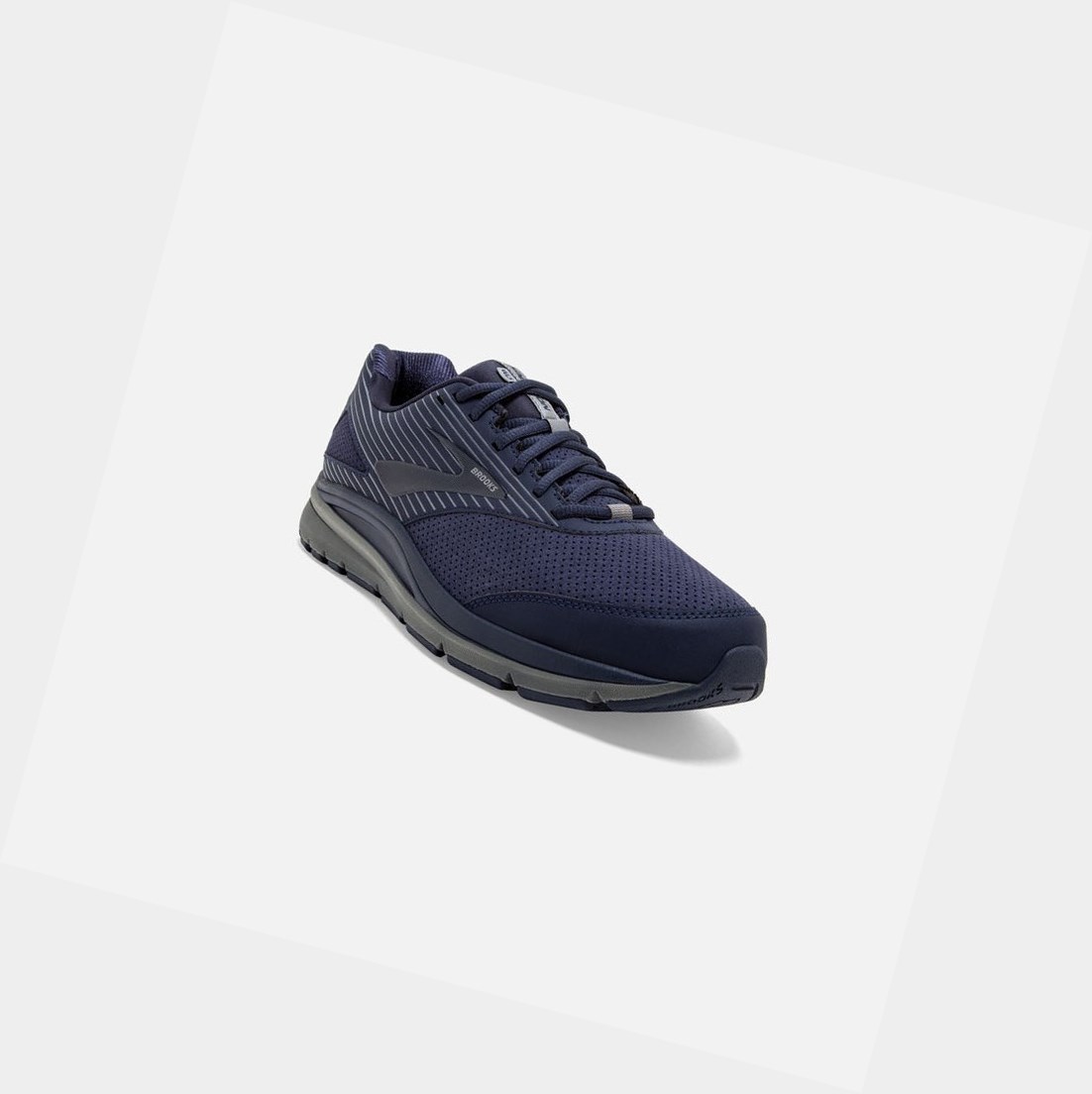 Scarpe da Passeggio Uomo Brooks Addiction Walker Scamosciate Peacoat / Shade / Peacoat | VYSAZD-298