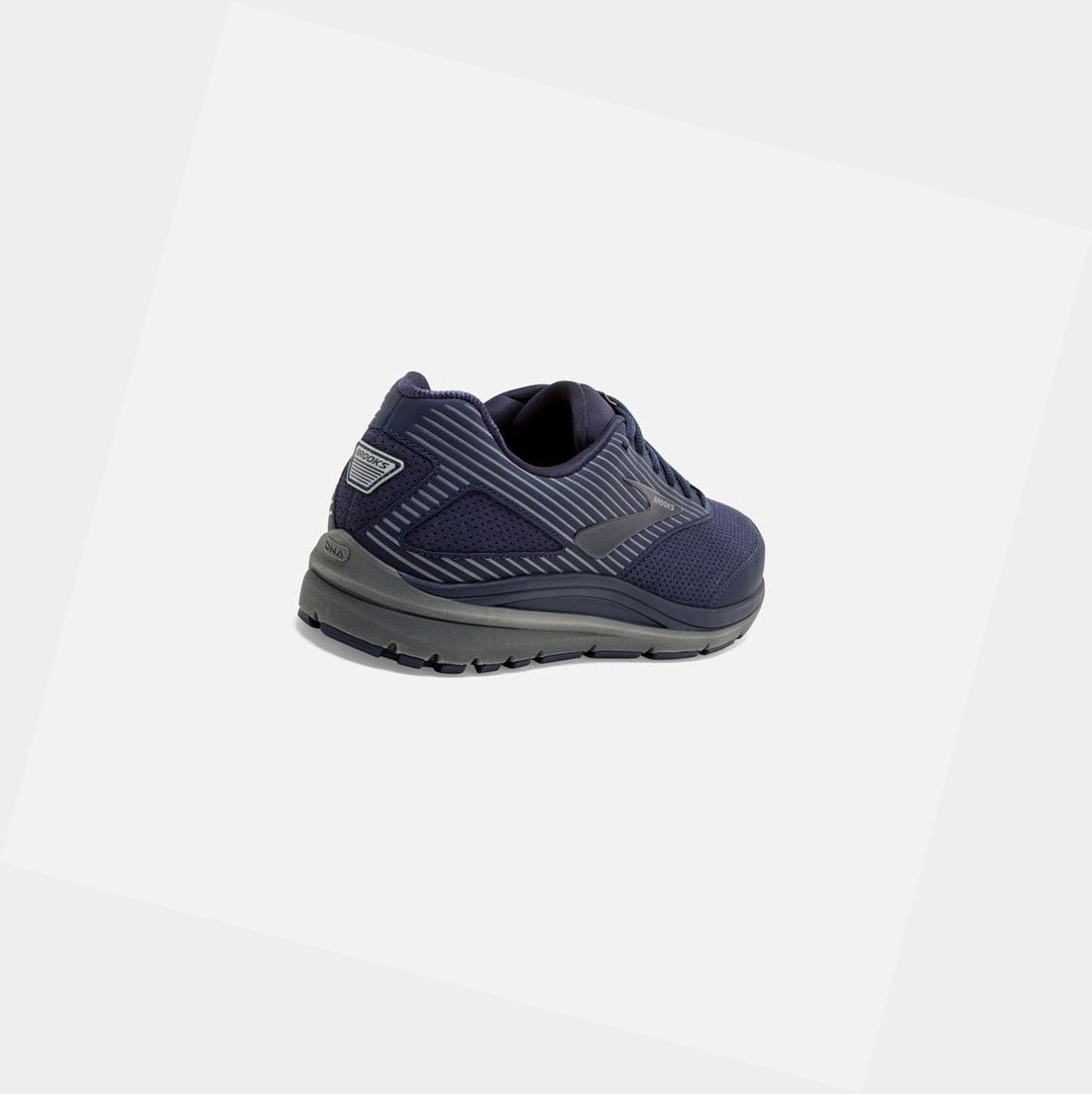 Scarpe da Passeggio Uomo Brooks Addiction Walker Scamosciate Peacoat / Shade / Peacoat | VYSAZD-298