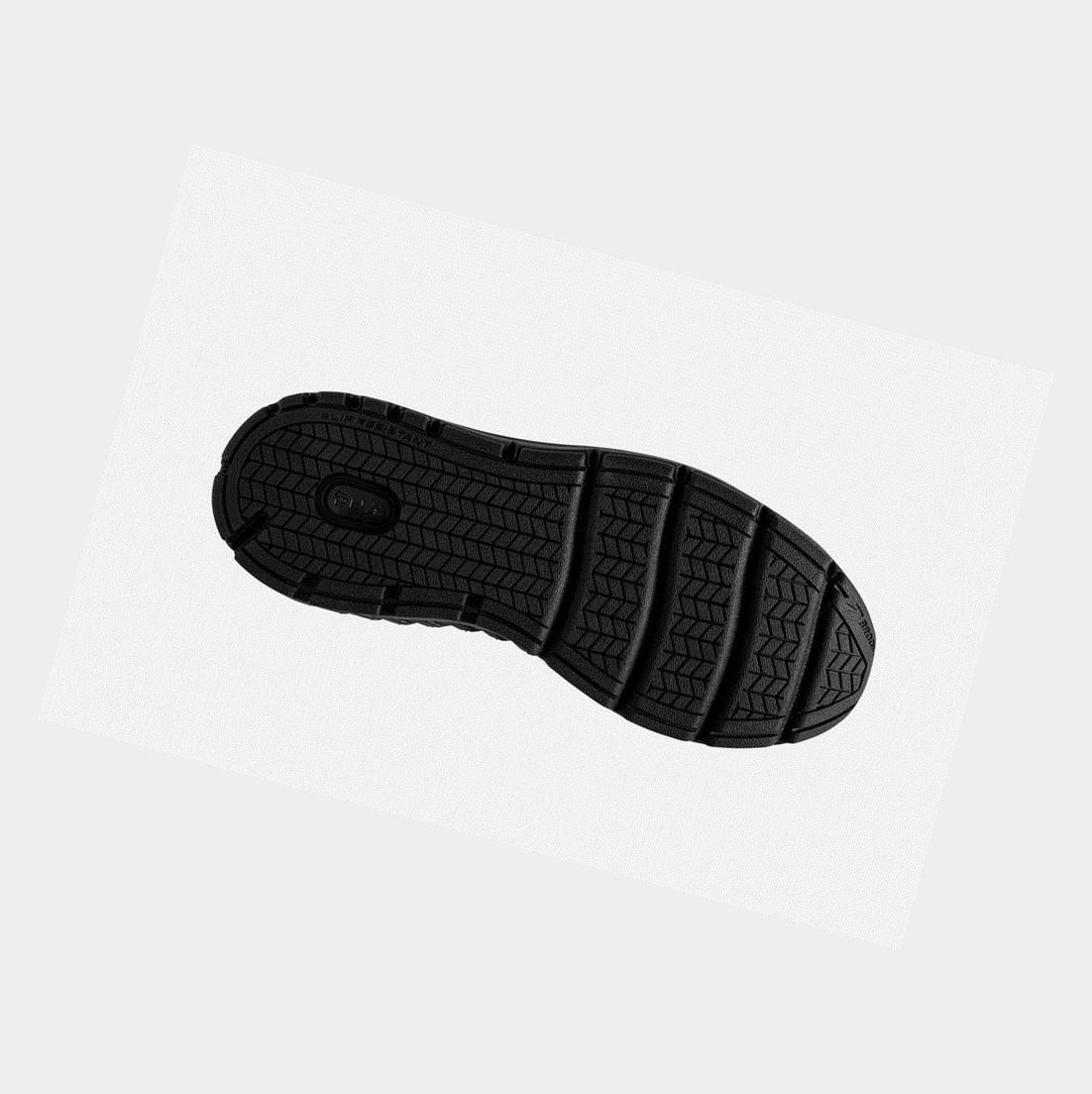 Scarpe da Passeggio Uomo Brooks Addiction Walker 2 Nere Nere | XQRSEB-298