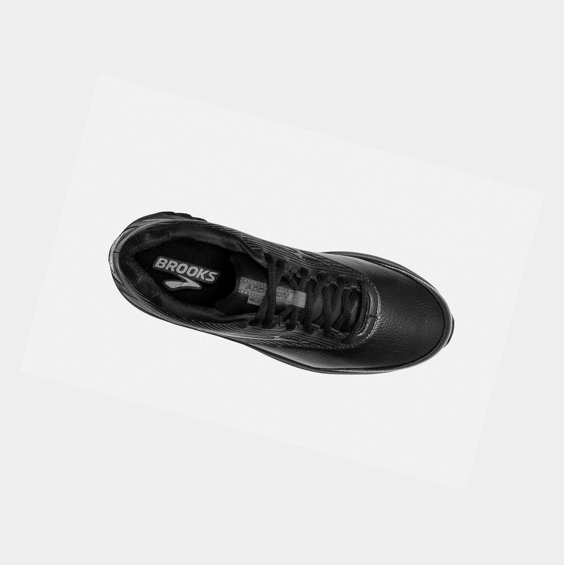 Scarpe da Passeggio Uomo Brooks Addiction Walker 2 Nere Nere | XQRSEB-298