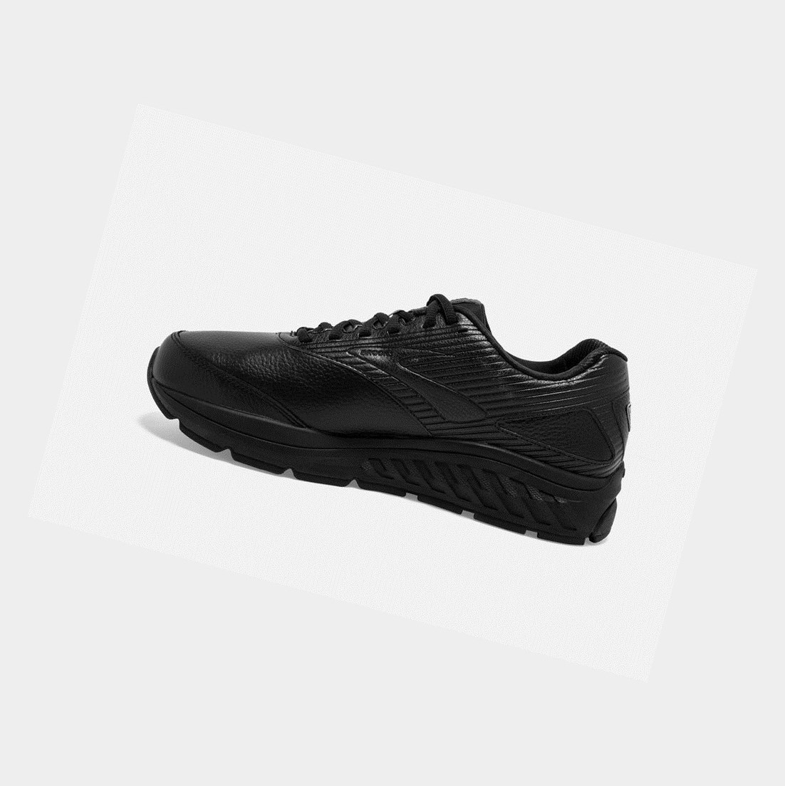 Scarpe da Passeggio Uomo Brooks Addiction Walker 2 Nere Nere | XQRSEB-298