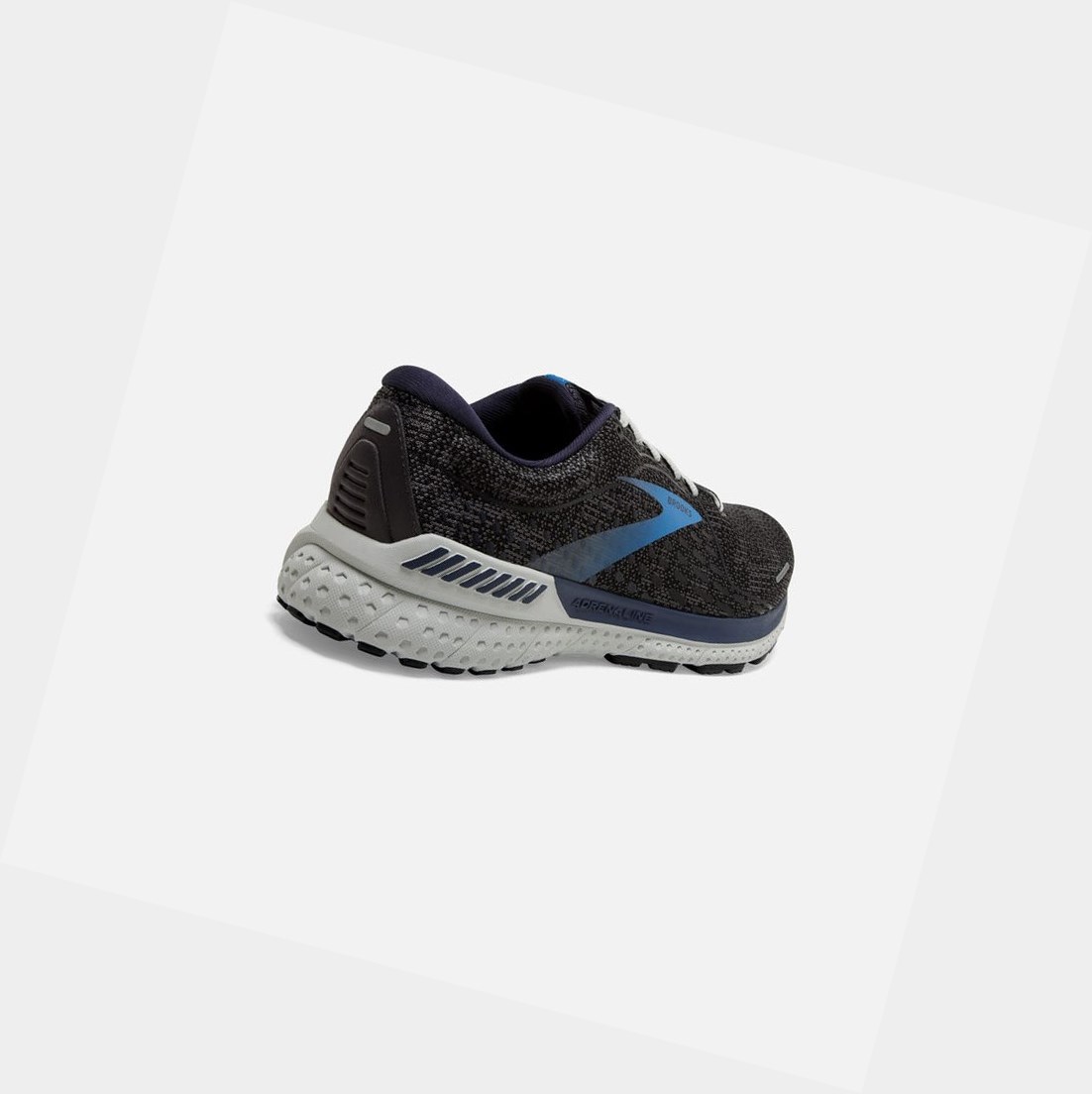 Scarpe da Passeggio Uomo Brooks Adrenaline GTS 21 Nere Blu | AIKXRU-986
