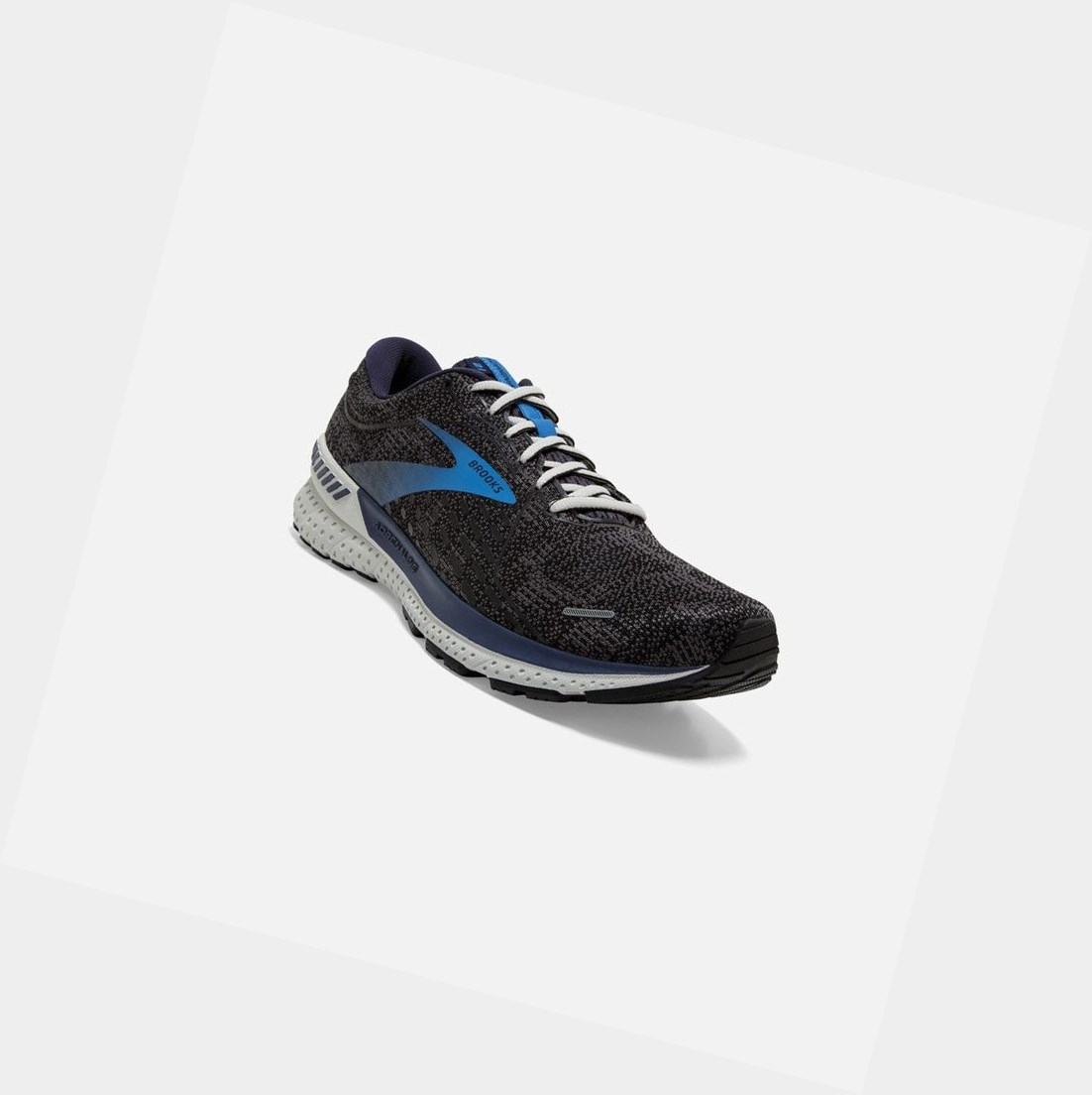 Scarpe da Passeggio Uomo Brooks Adrenaline GTS 21 Nere Blu | AIKXRU-986