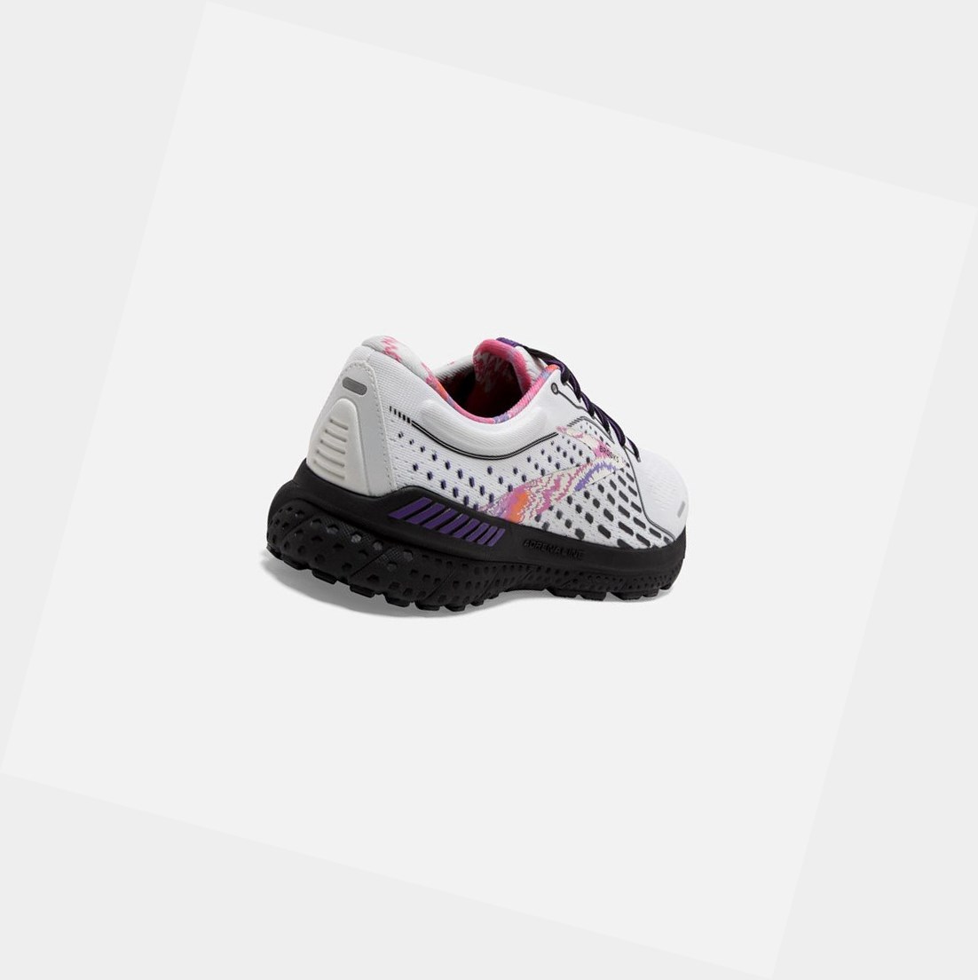 Scarpe da Passeggio Uomo Brooks Adrenaline GTS 21 Bianche Nere | GMUDYB-085
