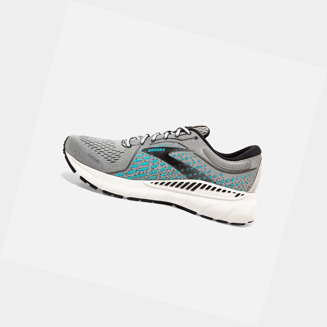 Scarpe da Passeggio Uomo Brooks Adrenaline GTS 21 Nere | GWIOZL-152