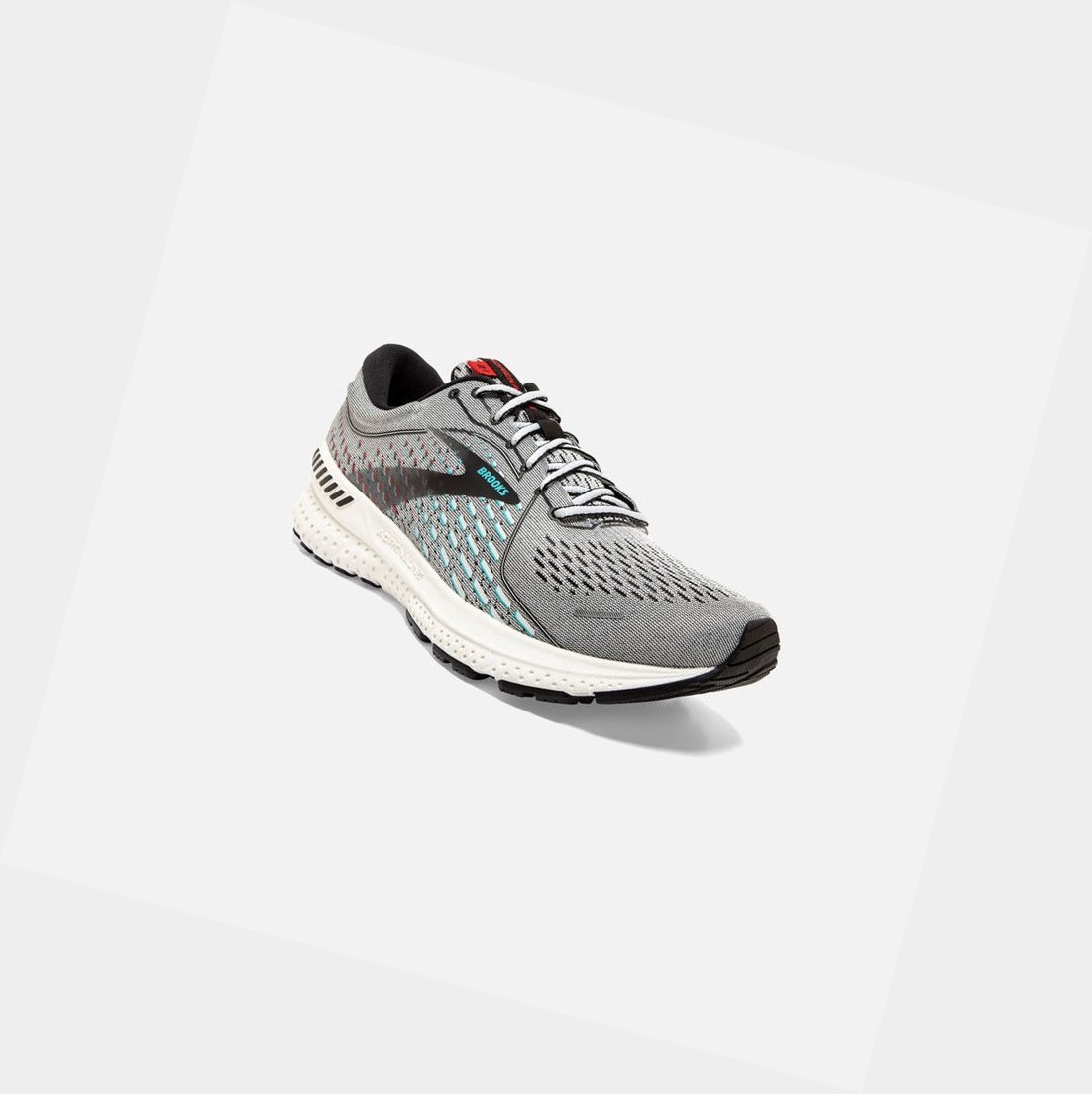 Scarpe da Passeggio Uomo Brooks Adrenaline GTS 21 Nere | GWIOZL-152