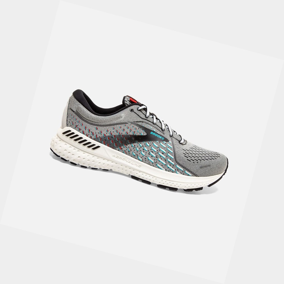 Scarpe da Passeggio Uomo Brooks Adrenaline GTS 21 Nere | GWIOZL-152