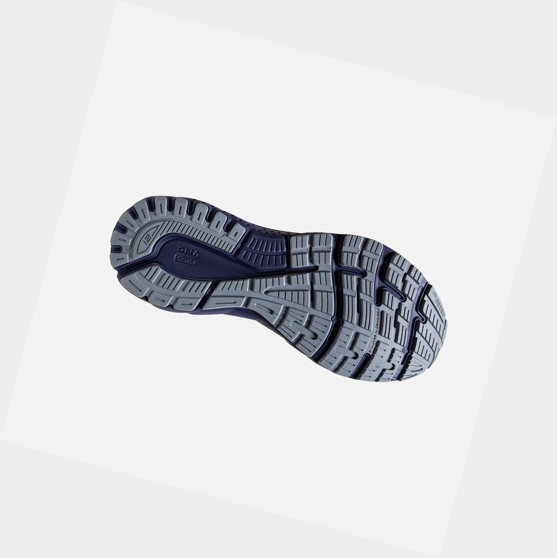 Scarpe da Passeggio Uomo Brooks Adrenaline GTS 21 Grigie Corallo | IDHGAK-728