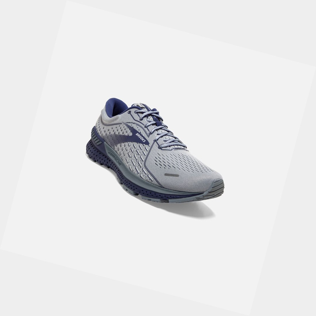 Scarpe da Passeggio Uomo Brooks Adrenaline GTS 21 Grigie Corallo | IDHGAK-728