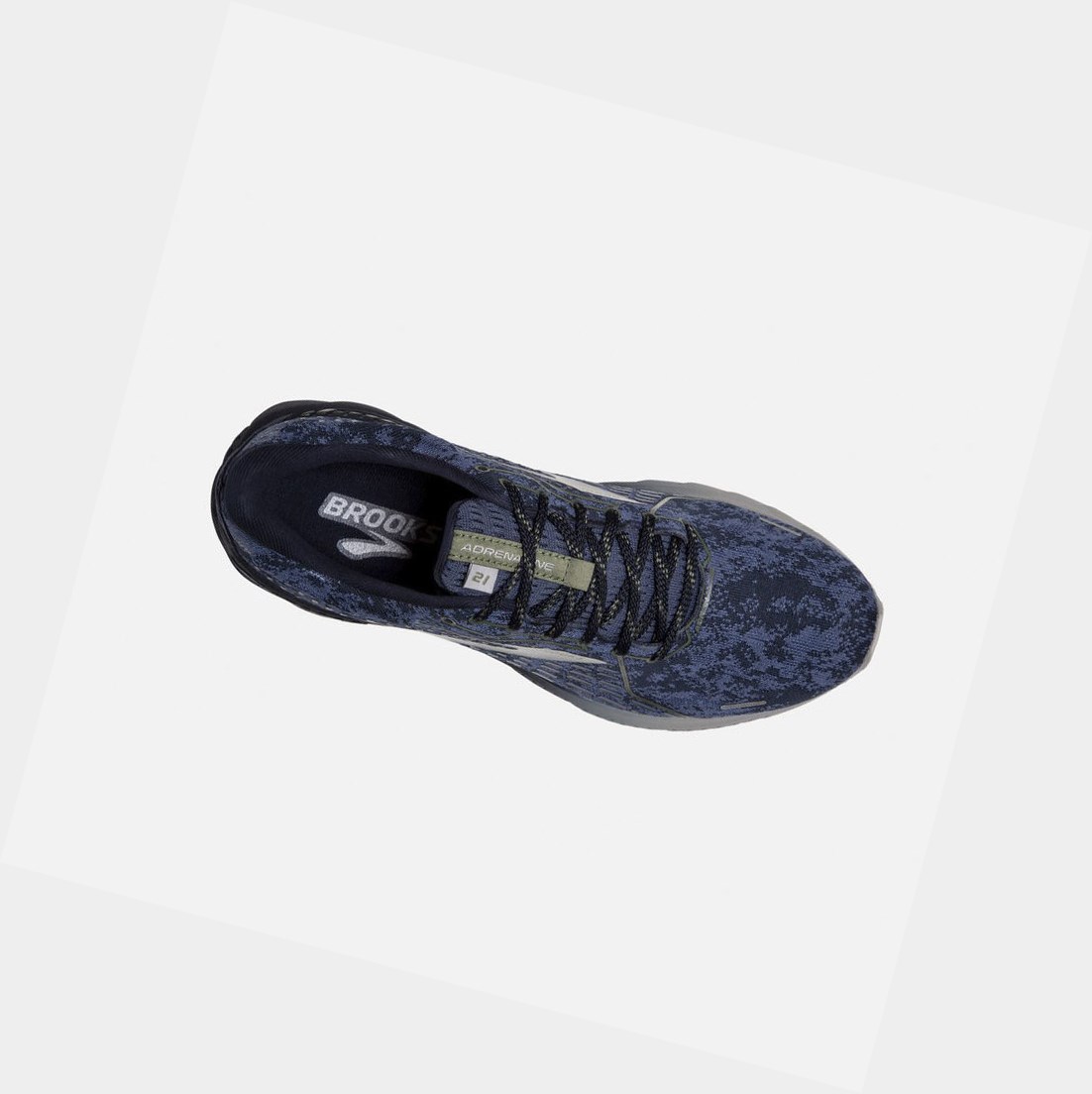 Scarpe da Passeggio Uomo Brooks Adrenaline GTS 21 Blu Marino Grigie | PFDSTK-240