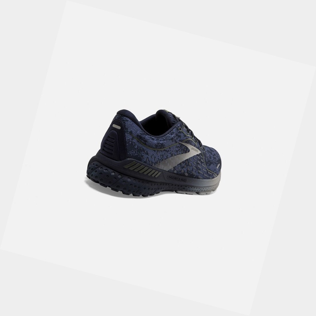 Scarpe da Passeggio Uomo Brooks Adrenaline GTS 21 Blu Marino Grigie | PFDSTK-240