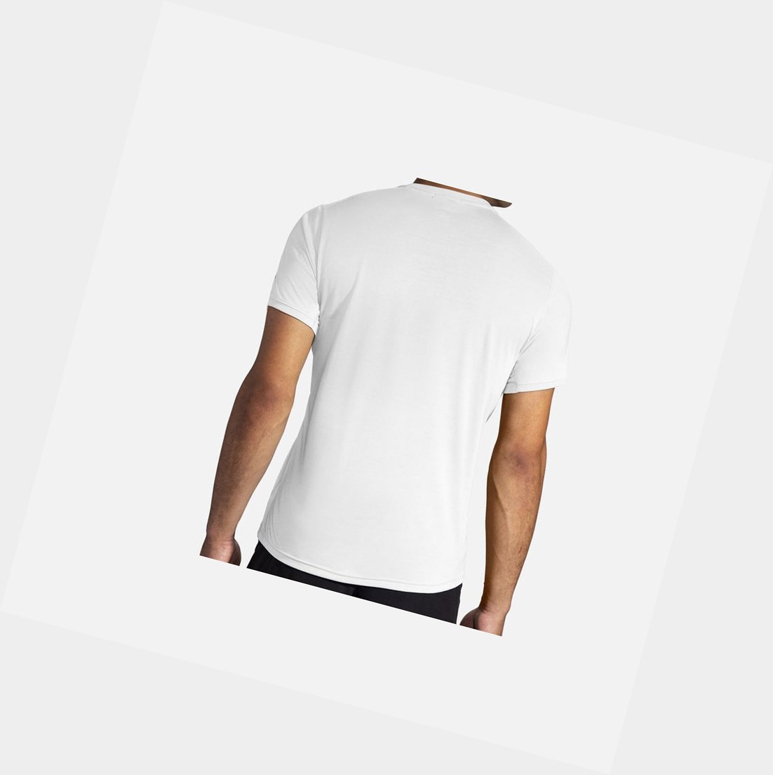 Top Uomo Brooks Distance Grafica Sleeve Run Proud | NVYPEZ-275