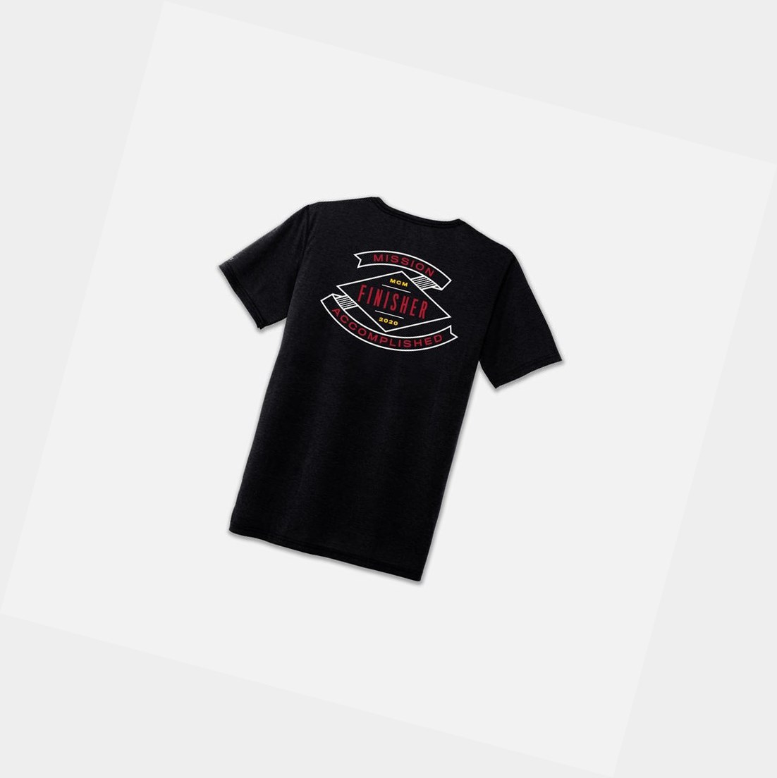Top Uomo Brooks MCM20 Distance Grafica Tee Nere | JYRNZO-948